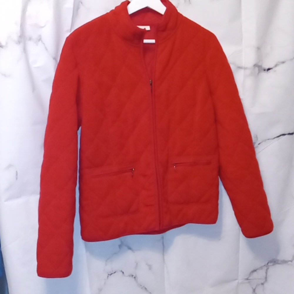 Charter Club fleece jacket Med 💜🩵🩵🩵